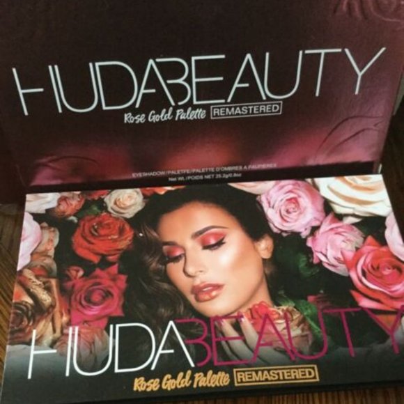 HUDA BEAUTY Other - HP-HUDA ROSEGOLD REMASTERED Eyeshadow Palette BNIB